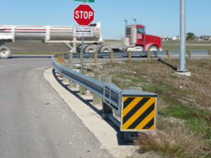 Stop Sign and Truck